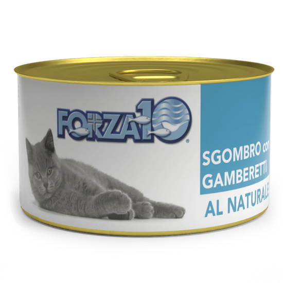 Forza10 Naturale Влажный корм для кошек скумбрия с креветками