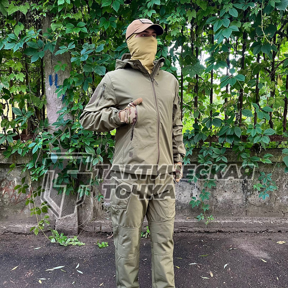 Костюм SoftShell тактический оливковый