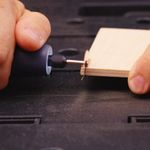 Гравер аккумуляторный Greenworks GPT-8VRT, 8V, Арт.3200707, с принадлежностями 52 шт