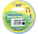 Леска для триммера "SIAT Профессионал", 2 мм, 15 м, армированная, синий цвет (556004)