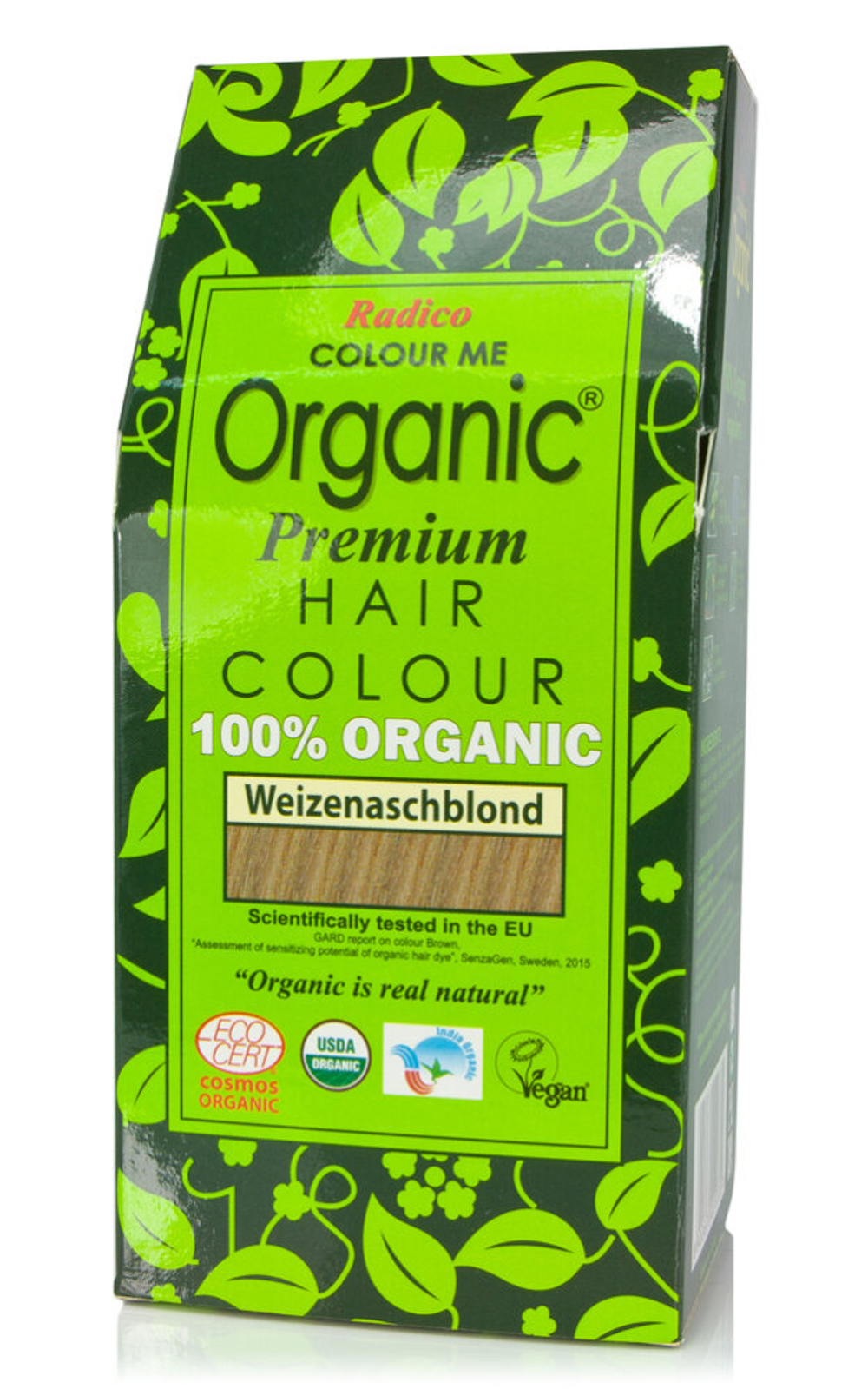Краска для волос Radico на растительной основе, пепельно-коричневый блонд, 100 гр
