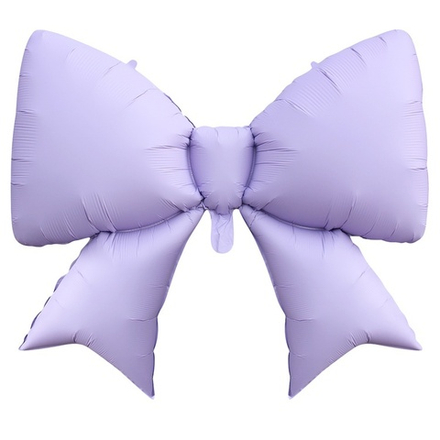 К ФИГУРА Бант сиреневый сатин