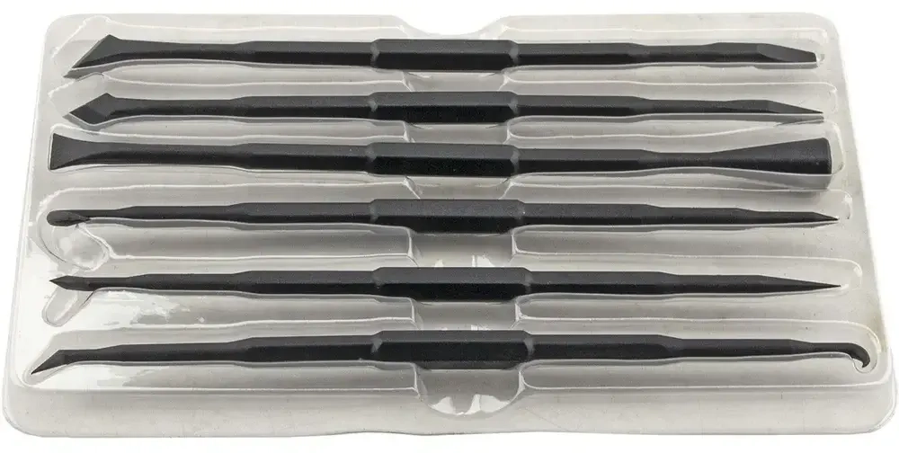 Набор приспособлений для демонтажа колец, сальников, 6 предметов