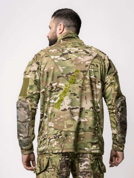 Костюм тактический с защитой маскировочный Черепаха Мультикам