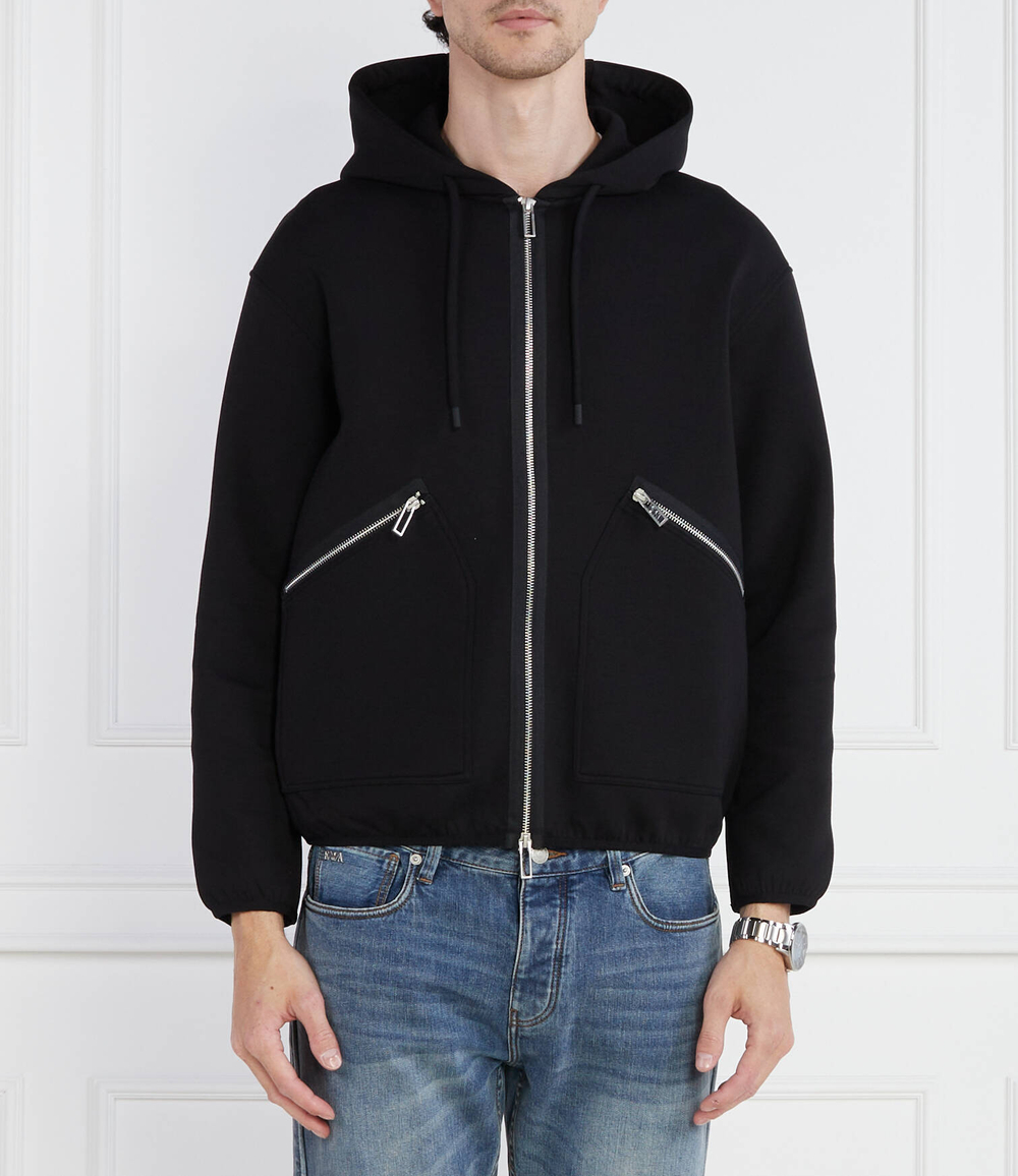 Худи Emporio Armani - черный(6R1MCL 1JHSZ)