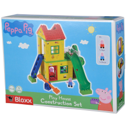 BIG Bloxx Peppa Pig — набор строительных блоков для игровой площадки + 2 фигурки Пеппы и Джорджа 57076 / артикул   57076  / GTIN 4004943570763
