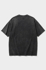 Футболка SHMOT "LILUZIVERT" GARMENT DYE Черный