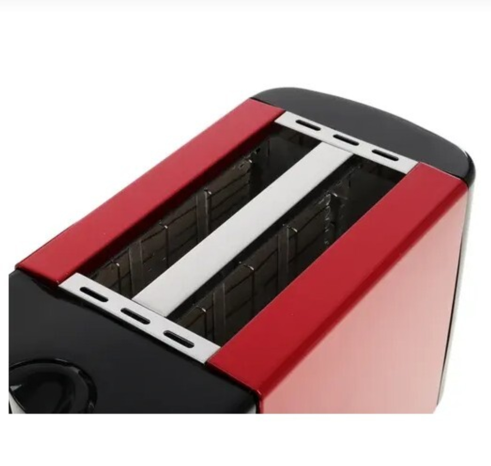 Тостер Яромир ЯР-602 красный с черным