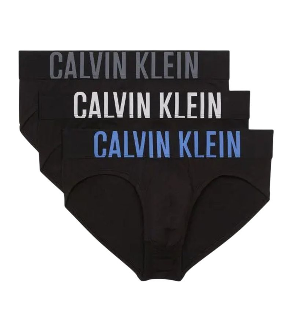 Боксерки теннисные Calvin Klein Boxer Briefs Intense Power Hip 3P - black/grey/white/blue