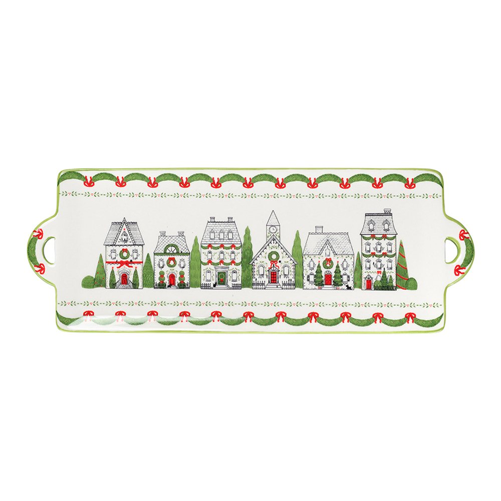 Блюдо сервировочное olgod из коллекции new year essential, 34см