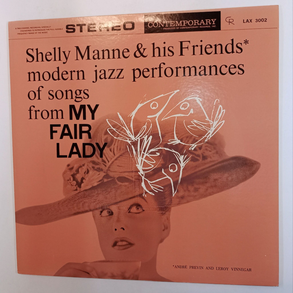 Винтажная виниловая пластинка LP Shelly Manne and His Friends Modern Jazz Performances Of Songs From My Fair Lady (Japan 1974)