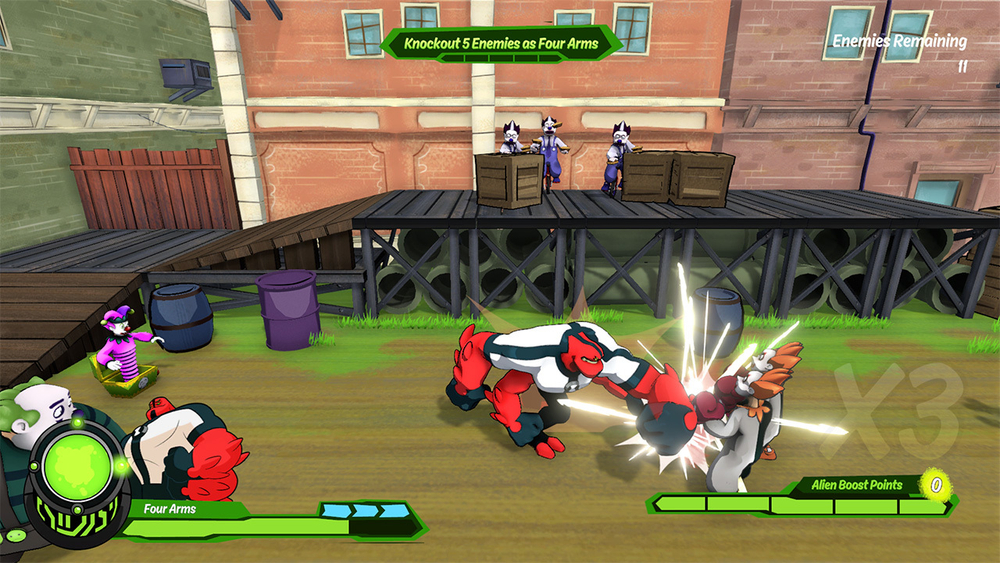 Ben 10: Мощное Приключение (диск для PS4, интерфейс и субтитры на русском языке)