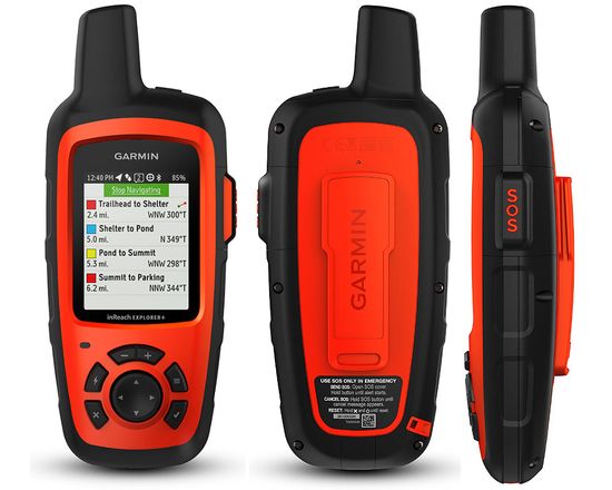 Туристический GPS навигатор inReach Explorer+ 010-01735-11