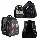 Школьный рюкзак Феникс+ "Еноты на скейтах", для мальчиков, полиэстер