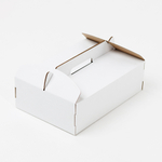 Ланч-бокс с ручкой 21х30,5х9,5 см, (комплект 50 шт)