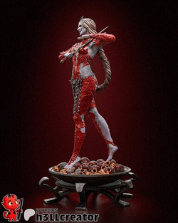 Фигурка орин Orin the Red Baldurs Gate bg3 #BaldursGate