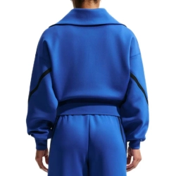 Женская теннисная куртка Nike Advantage Dri-FIT Full-Zip Tennis - old royal/white