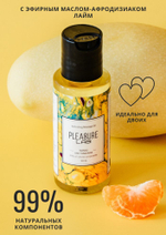 Массажное масло Pleasure Lab Refreshing с ароматом манго и мандарина - 50 мл.