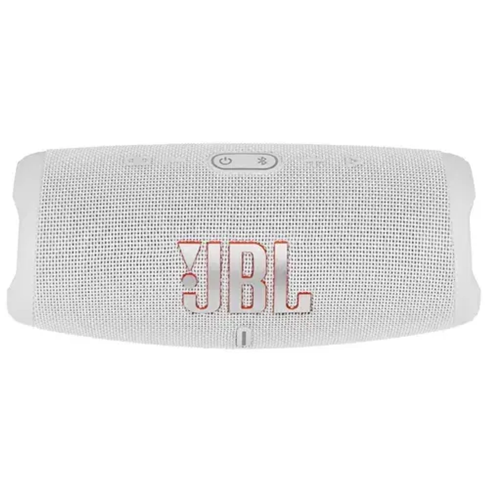 Портативная акустика JBL Charge 5 белая (JBLCHARGE5WHT)
