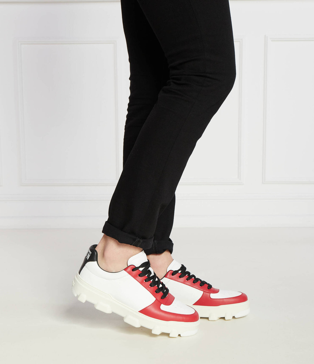 Кожаные кроссовки Dsquared2 - белый(SNM0350 01502228)