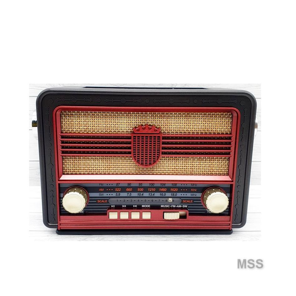 Радиоприемник Meier M-528BT-S USB (солнечная панель)