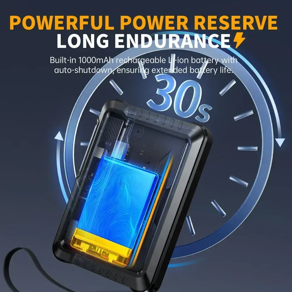 осциллограф FNIRSI DSO510 Портативный цифровой осциллограф 2-в-1 + генератор сигналов, с пробником P6100, полоса пропускания 10 МГц, частота дискретизации 48 Мвыб/с