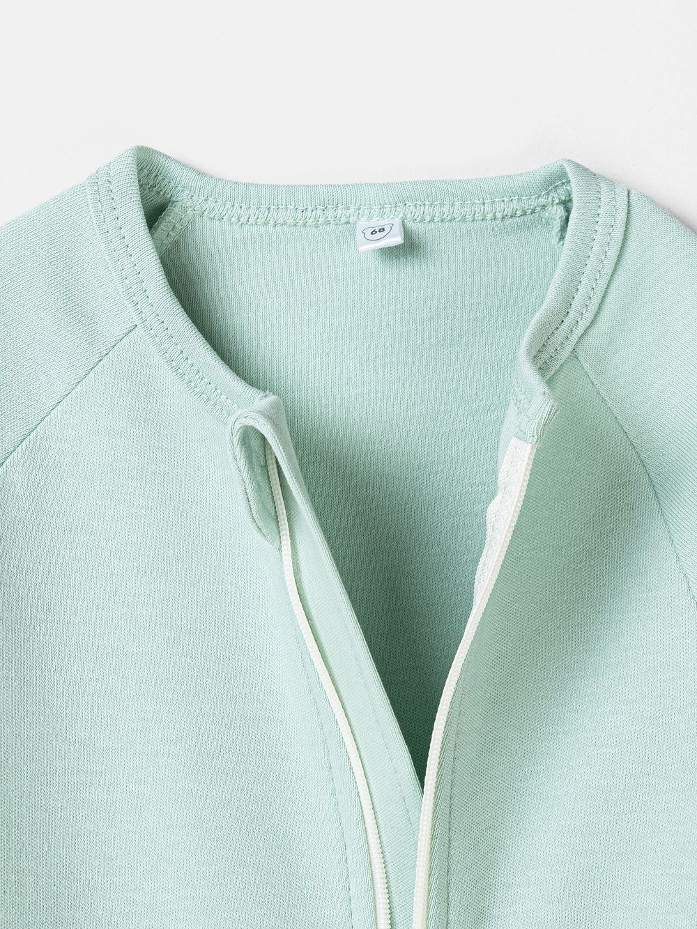 Слип на молнии "Шалфей" 0+