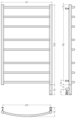 Сунержа Галант 3.0 1000х600 МЭМ правый