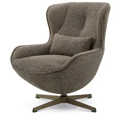 Крутящееся кресло Benson, коричневое