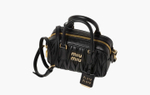 Сумка Miu Miu Matelassé Nappa Leather Arcadie Bag "Black"