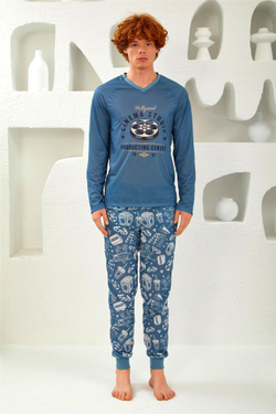 RELAX MODE - Пижама мужская пижама мужская со штанами - 10753