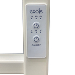 Полотенцесушитель Электрич. с/т GROIS Zigzag GR-103 500/800 П8 RAL9016 белый матовый диммер справа, шт