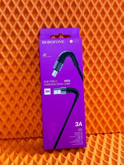 Кабель Type-C Borofone BX32 (3A,1m) black