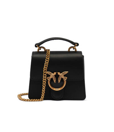 Кожаная сумка через плечо LOVE ONE MICRO Pinko - черный(102740 A0F1)
