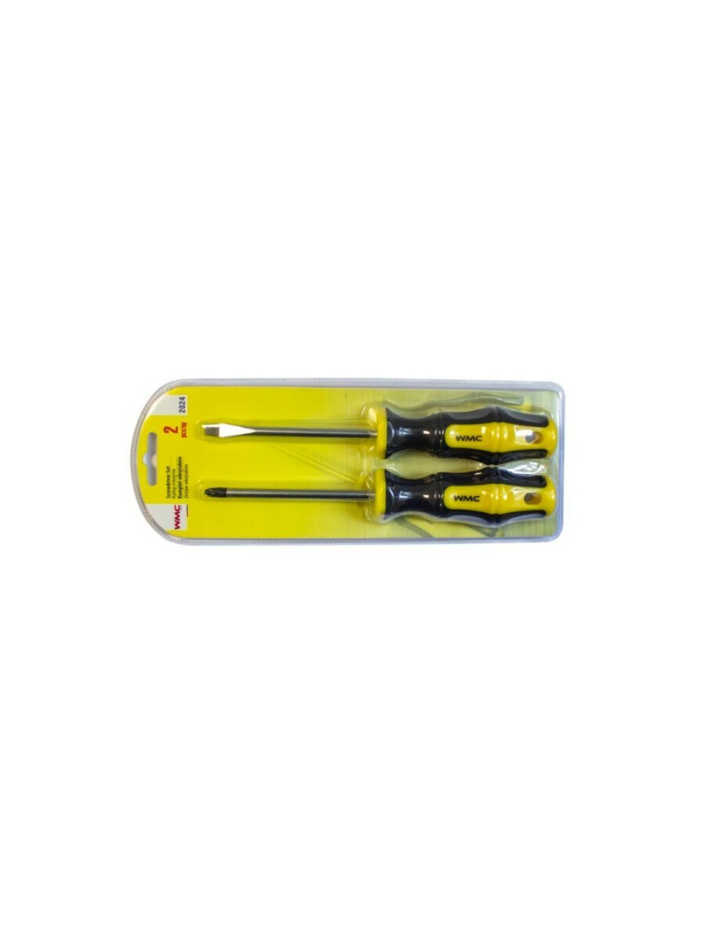 Набор отверток 2пр.(PH2х100мм,SL6х100мм),в блистере WMC TOOLS WMC-2024