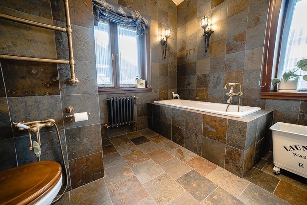 Плитка-сланец мультиколор, натуральный скол Pharaon 300x600x10