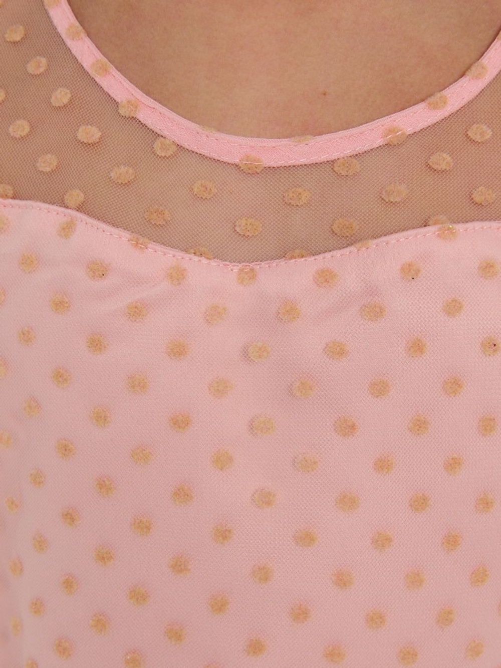 Пышное платье Уэнсдэй Аддамс (Wednesday Addams) в горох