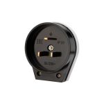 Вилка ВШ для электрической плиты 32А, 250В, 2Р+РЕ (ОУ) черная REXANT