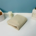 Полотенце вафельное 30*60см «Waffle» плотность 220гр/м, цвет бежевый 09011