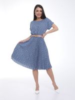 Платье Сабрина (гофре,блу) Diolche