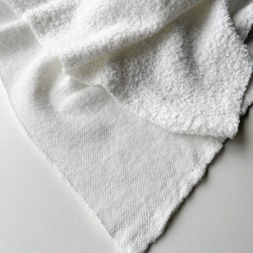 Трикотажный барашек/Букле Молочный