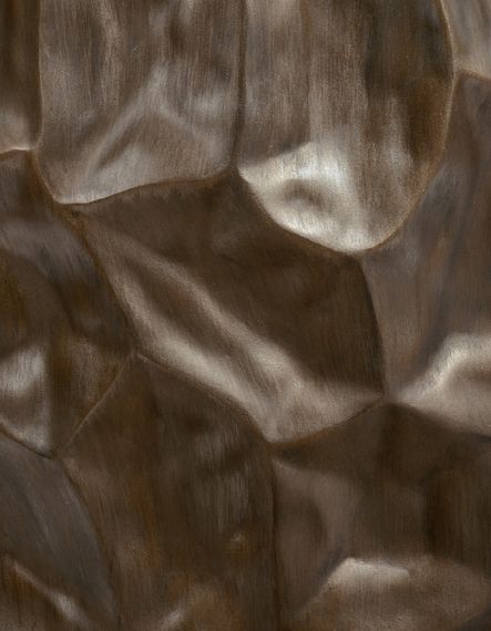 Кашпо TREEZ Effectory - Metal - Округлая чаша Design Crumple