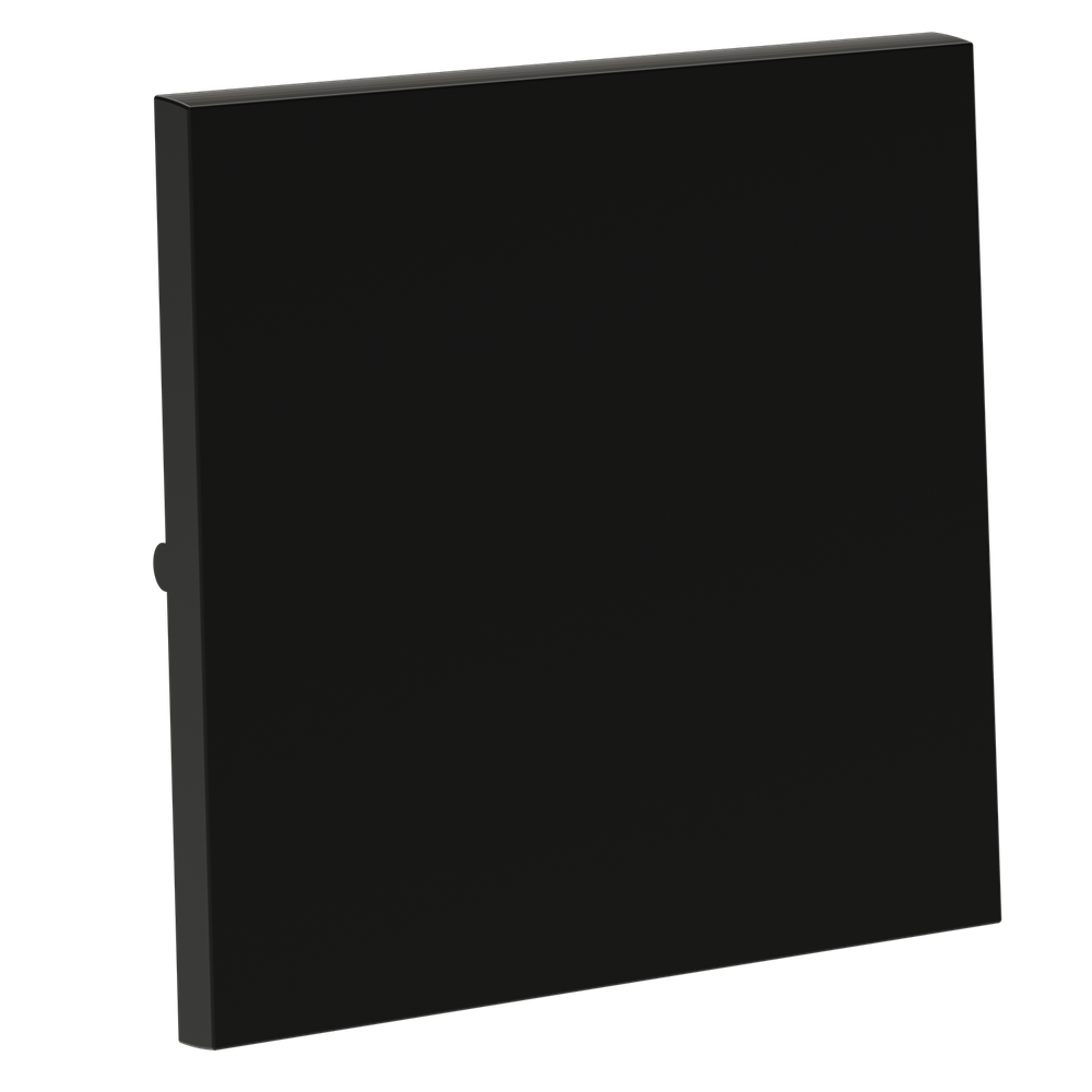 Клавиша для выключателя/переключателя одноклавишного, S70 (черный матовый)