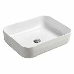 Тумба с раковиной Comforty Милан 90 (T-Y9378) белая/столешница графит