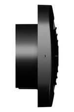 Вентилятор накладной AIR D100 обр.клапан Matt black DICITI