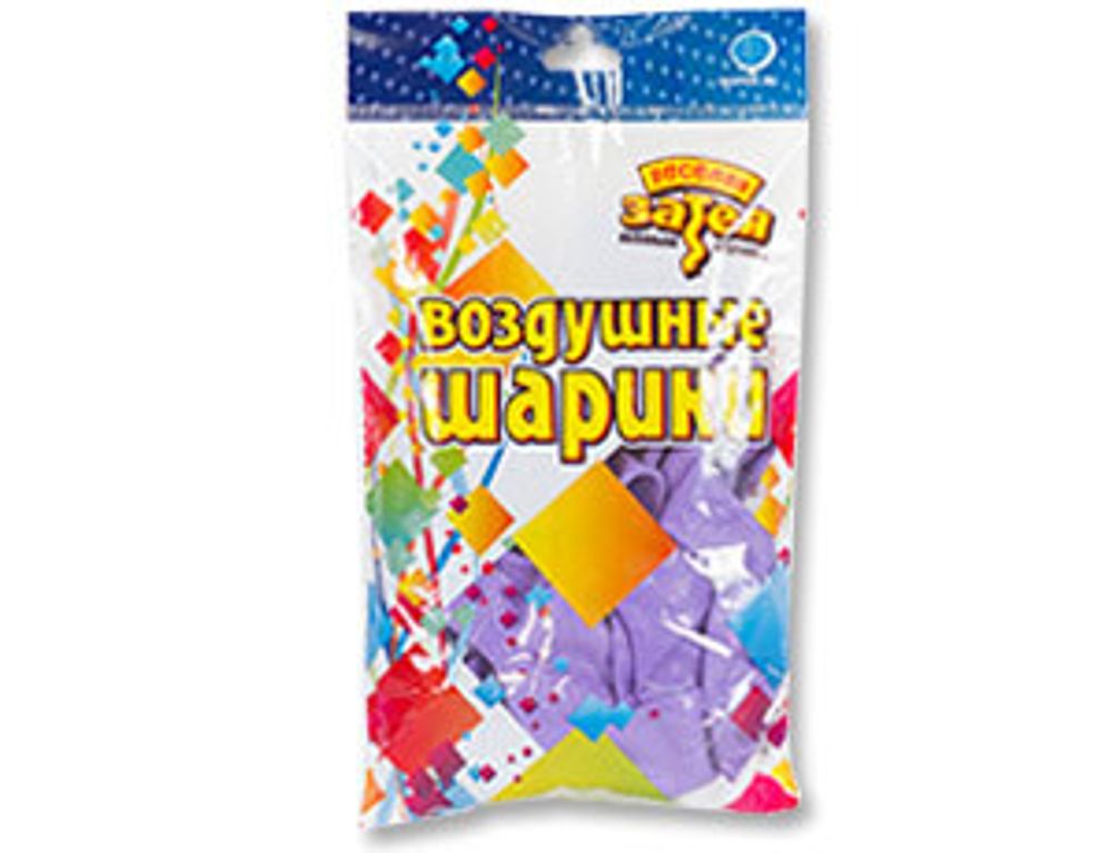 Шар (12"/30 см) Пастель Purple 25 шт.