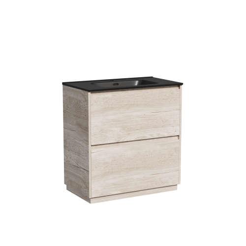 Тумба напольная под раковину Sancos Libra Floor, дуб галифакс натуральный 790х450х840 мм