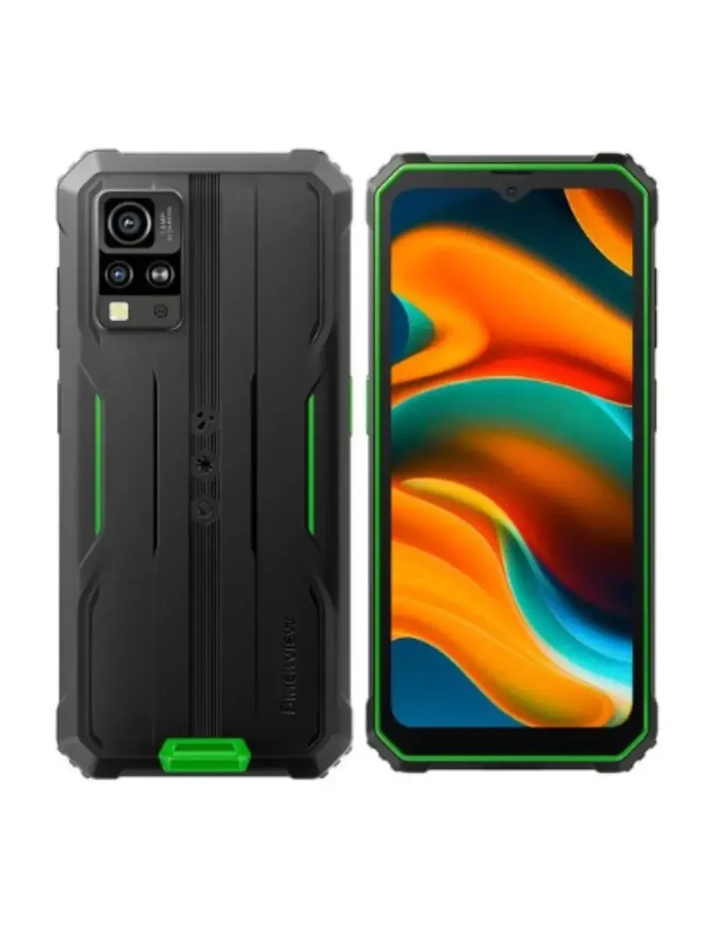6,56" Смартфон BV4800 3/64 ГБ BV4800 GREEN