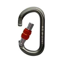 Карабин GRAY овал с муфтой ver 0261 (Вертикаль)