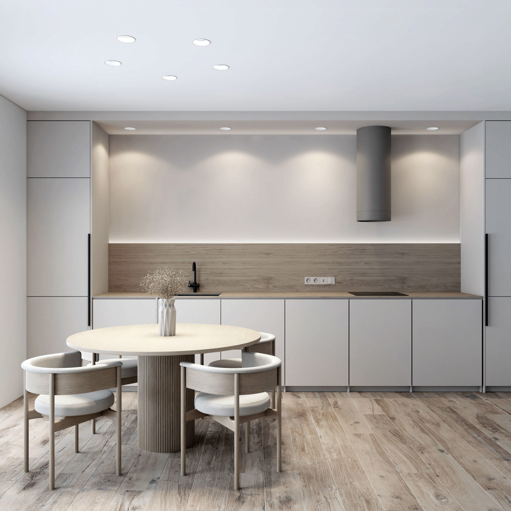 Встраиваемый светодиодный светильник Denkirs Trim DK2450-WH